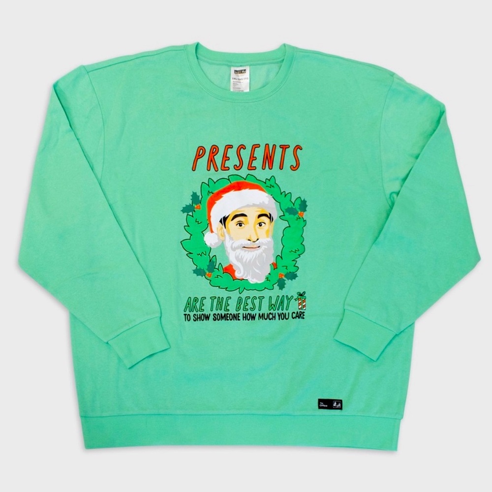 The Office Ugly Christmas sweatshirt with Michael Scott EUC